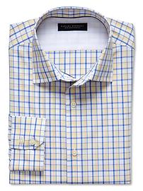 Slim fit non-iron fresh check shirt