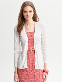 Linen cardigan