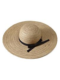 Raffia sun hat