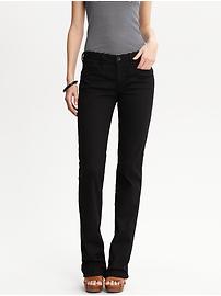Black denim trouser