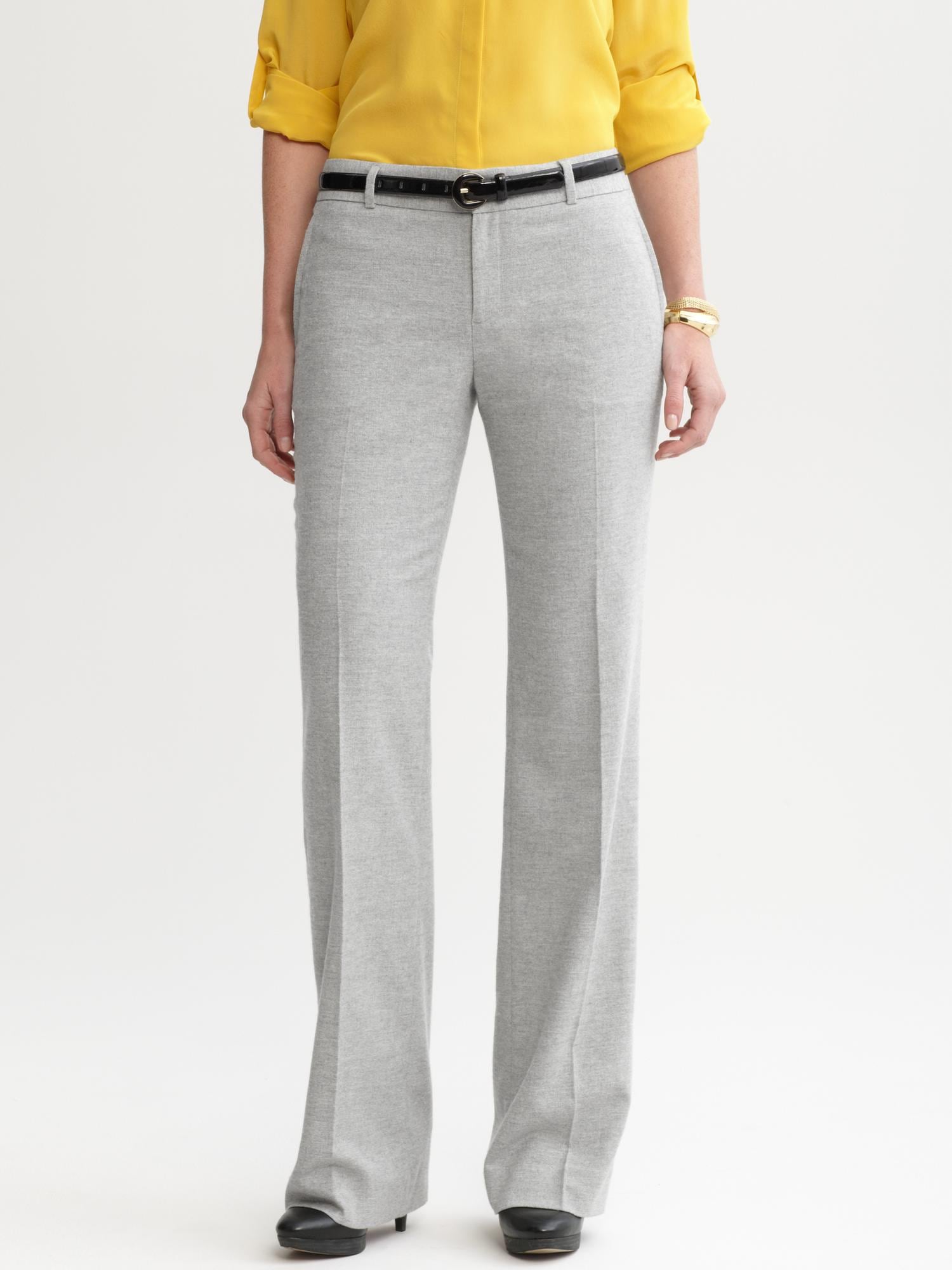 Martin fit grey flannel trouser