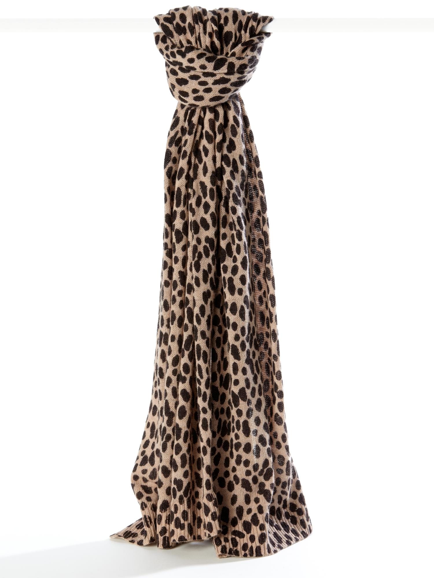 Dolores leopard print scarf
