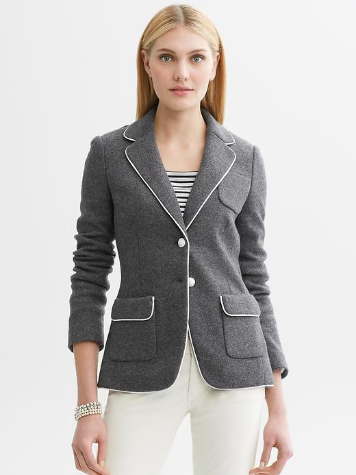 Banana Republic Piped Blazer