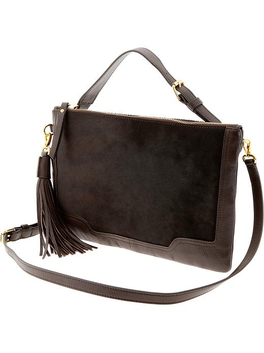 Banana Republic Evan Haircalf Crossbody