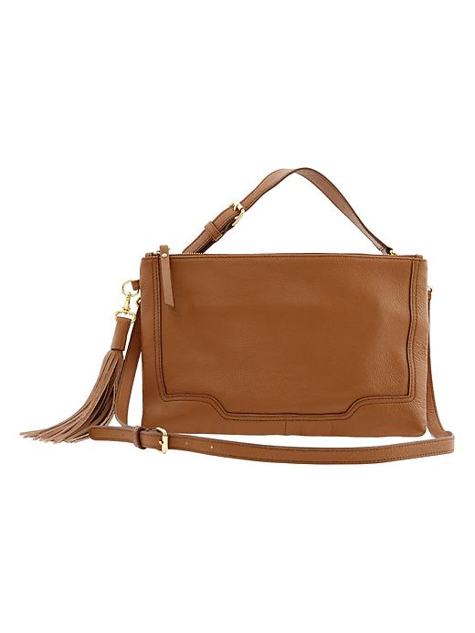 Banana Republic Evan Convertible Leather Crossbody
