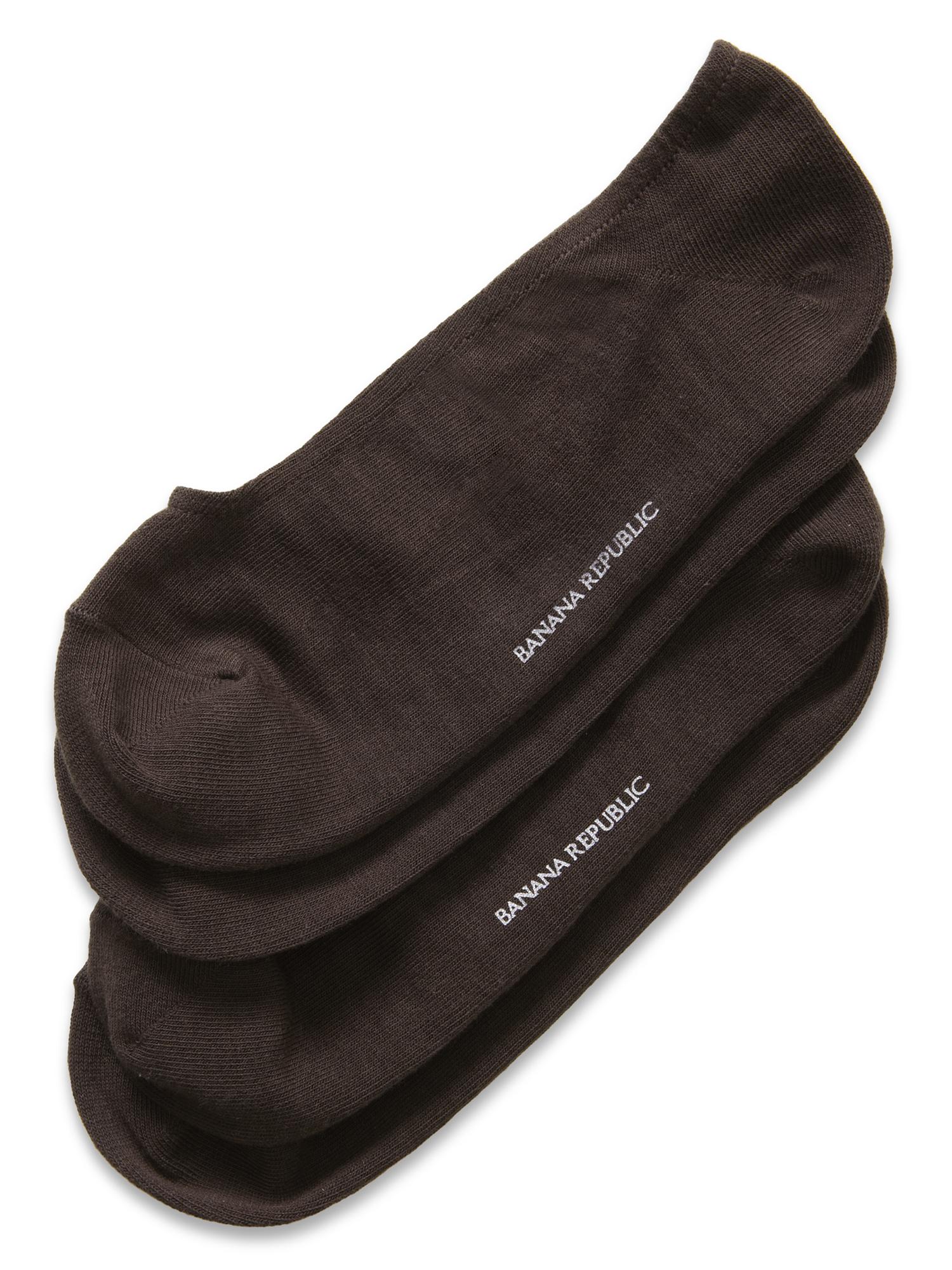 Brown Loafer Sock Two-Pack