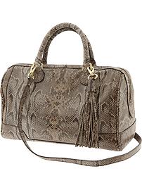 Evan exotic satchel