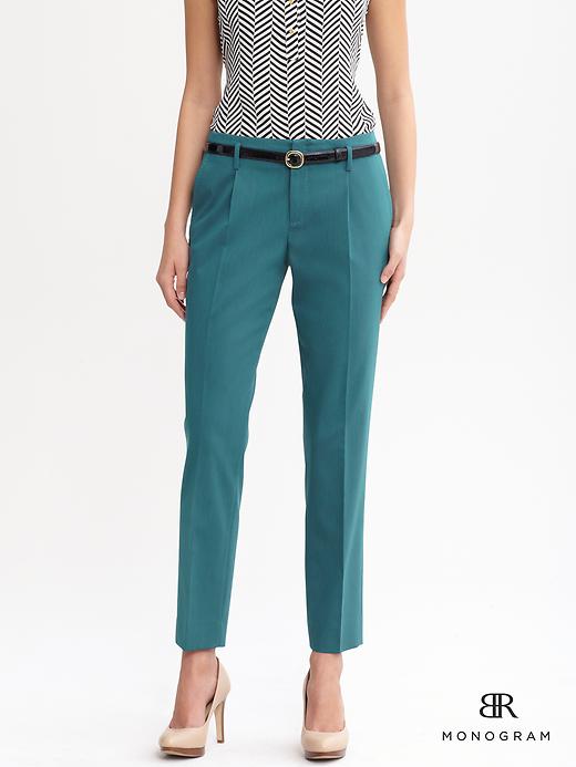 Banana Republic Monogram Pleated Crop