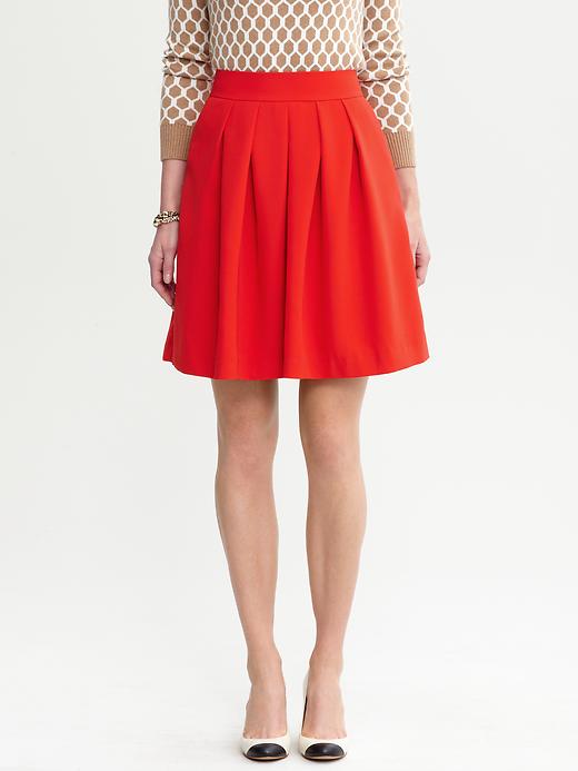 Banana Republic Fran Pleated Skirt