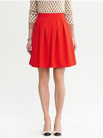 Fran pleated skirt