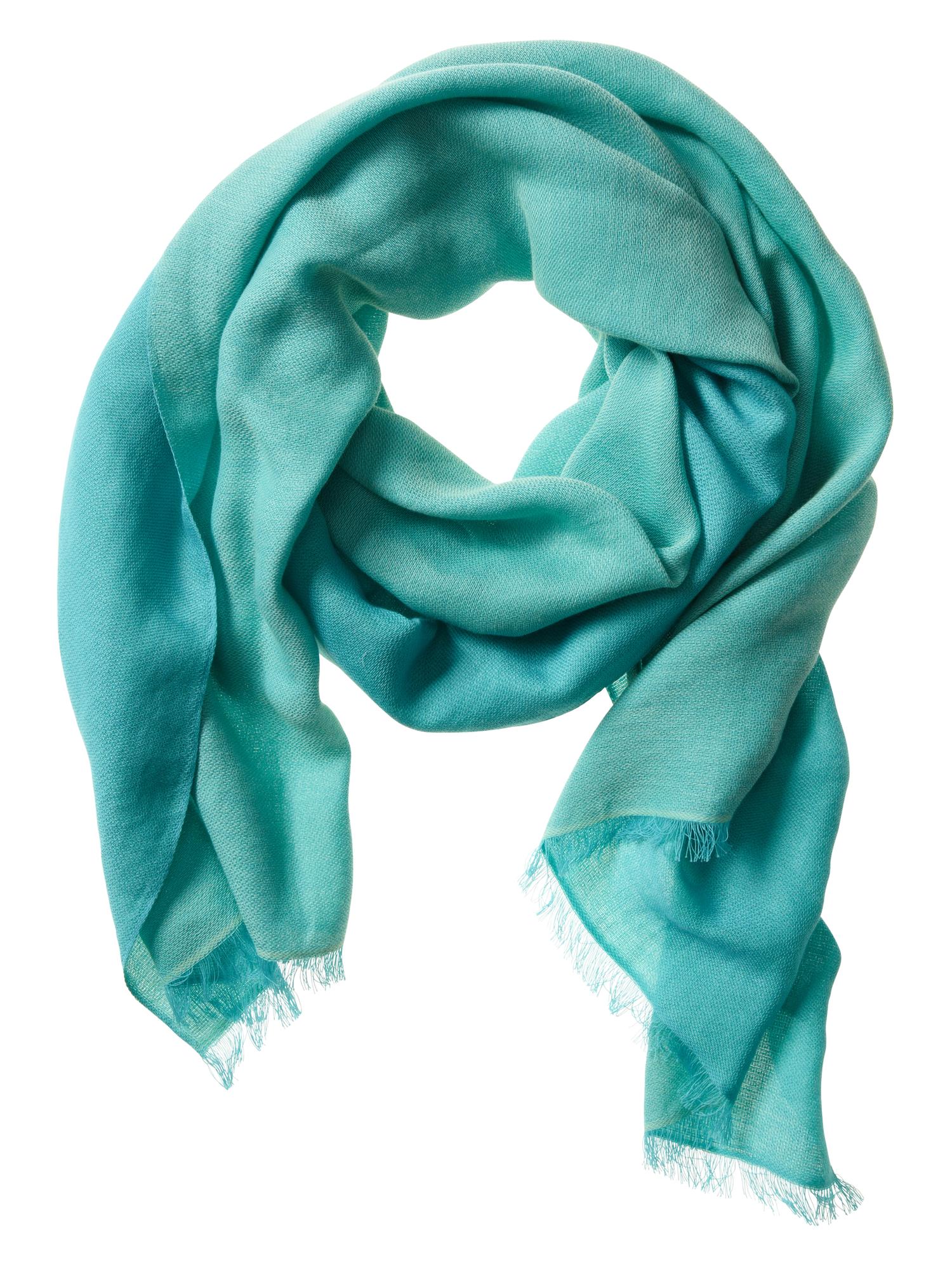 Tonal cotton scarf