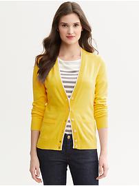 Tipped cardigan