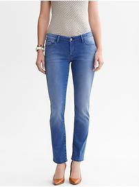 Light wash skinny ankle jean
