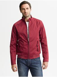 Raglan bomber jacket