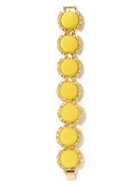 Daisy button bracelet