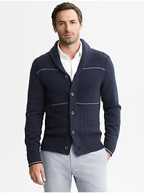 Mad Men® Collection Shawl-Collar Cardigan