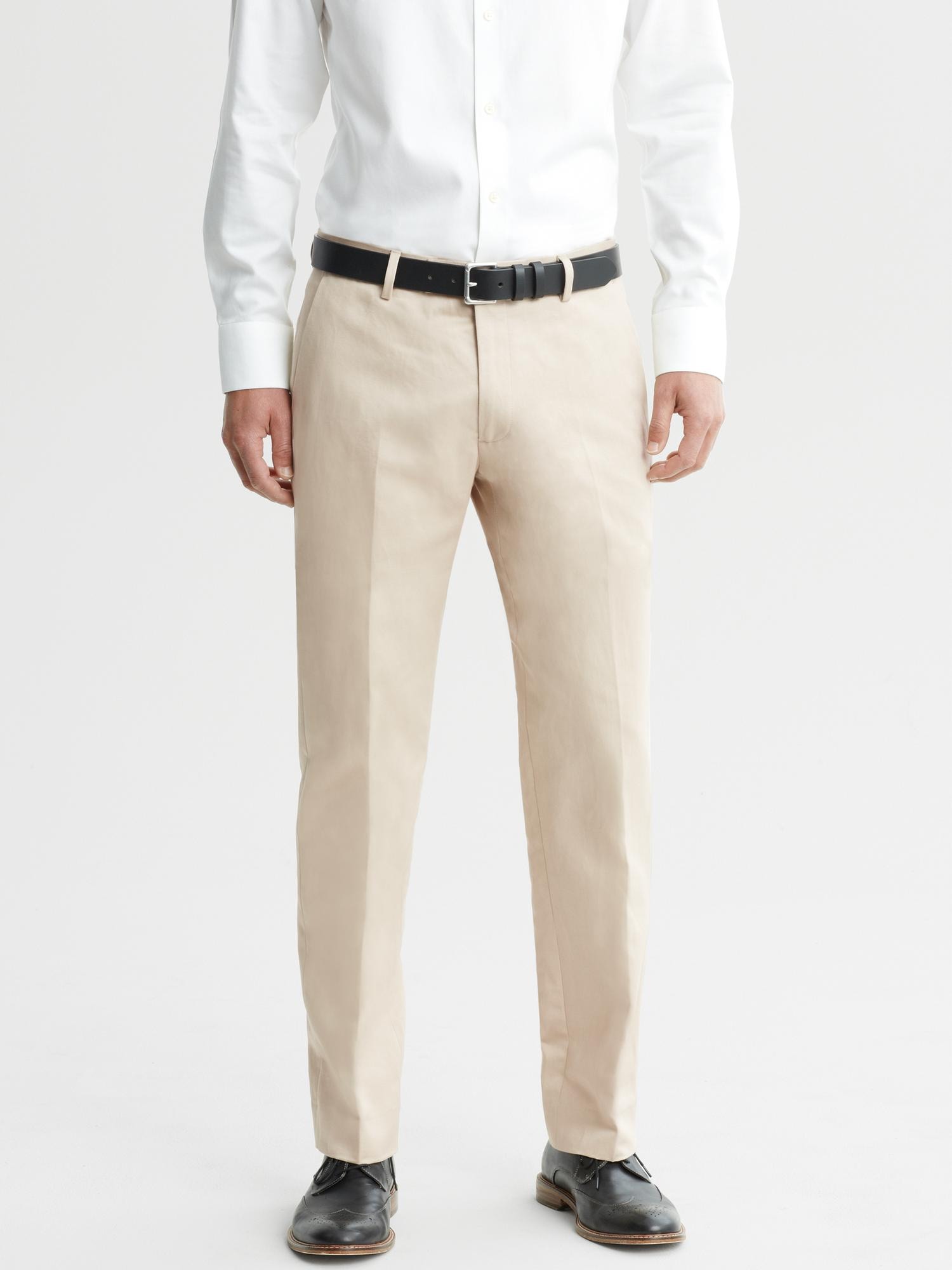 Tailored Slim-Fit Chino Suit Trouser