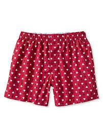 Heart and arrow print boxer