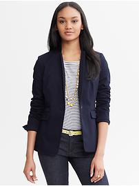 Sateen blazer