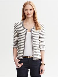 Metallic Stripe Jacket