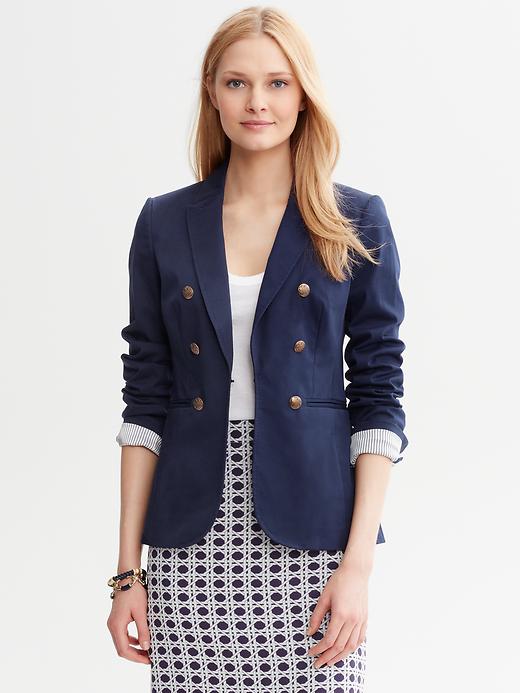 Banana Republic Faux Double Breasted Blazer