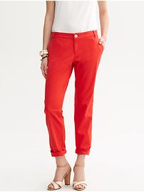 Slim ankle chino