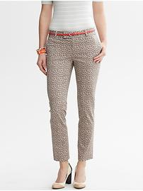 Hampton-Fit Leopard Crop