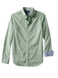 Tailored Slim-Fit Soft-Wash Micro-Check Shirt