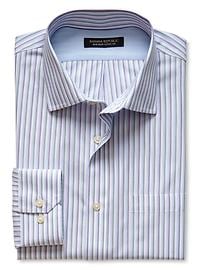 Classic-Fit Non-Iron Multi-Stripe Shirt