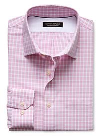 Classic-Fit Non-Iron Gingham Shirt