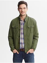 Cotton Four-Pocket Jacket