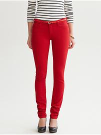 Red skinny jean