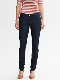 Indigo straight jean