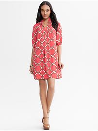 Circle Print Dress