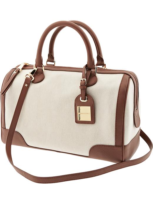 Banana Republic Evan Canvas Satchel