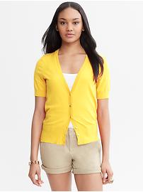 Short-Sleeve Cardigan
