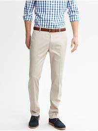 Tailored Slim Non-Iron Cotton Pant