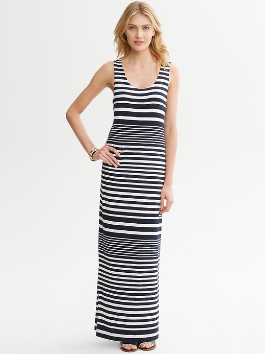 Banana Republic Alexa Striped Patio Dress