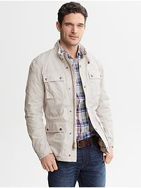 Heritage Belted Four-Pocket Jacket