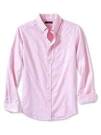 Soft-wash slim fit twill shirt