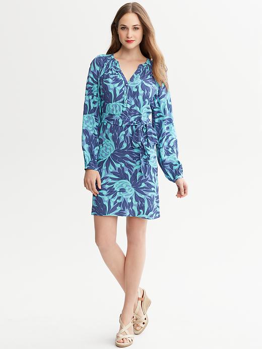Banana Republic Floral Shirtdress