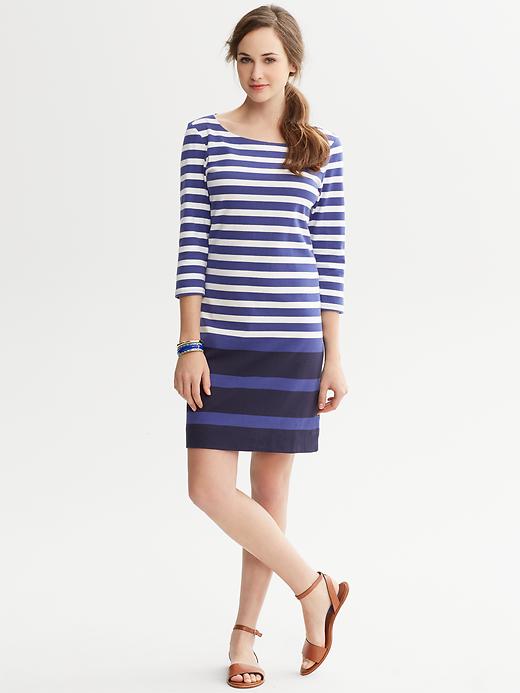 Banana Republic Striped T Shirt Dress