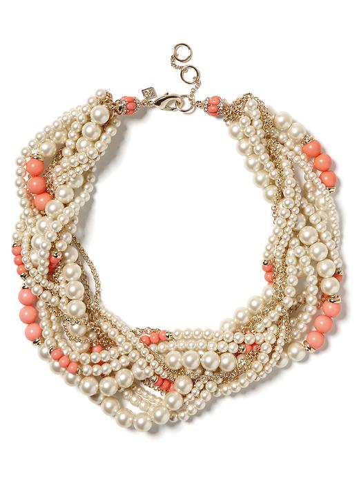 Banana Republic Pearl Twist Necklace