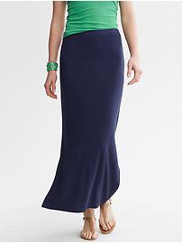 Knit Column Skirt