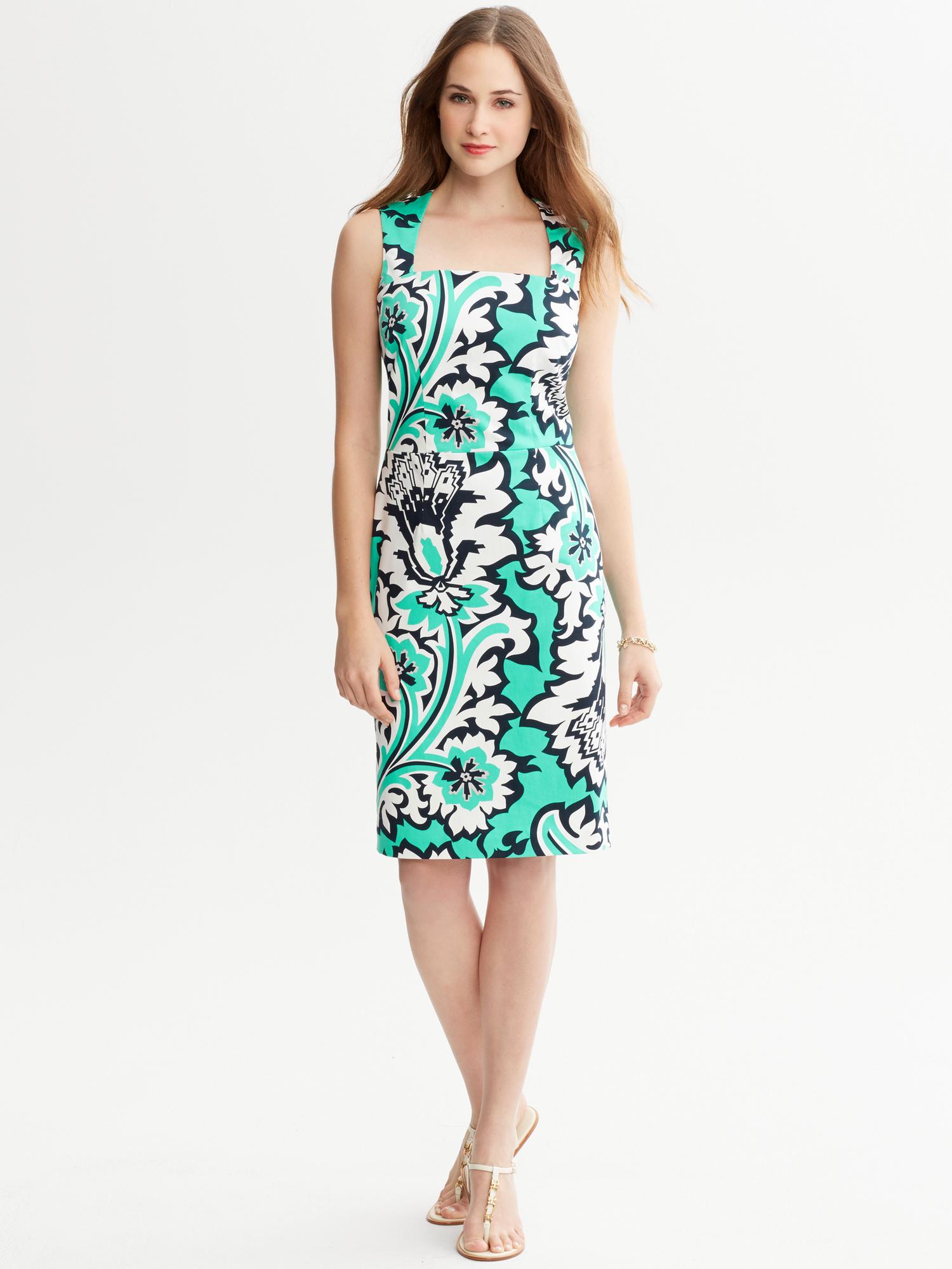 Milly Collection Eden Rock Printed Dress