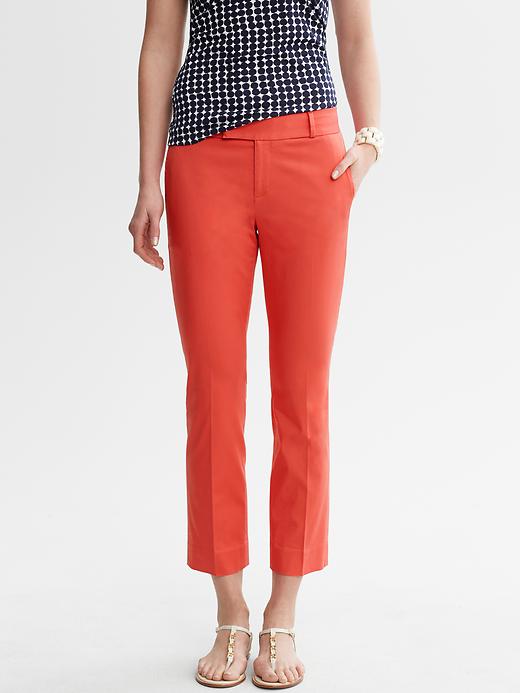 Banana Republic Hampton Fit Sateen Crop