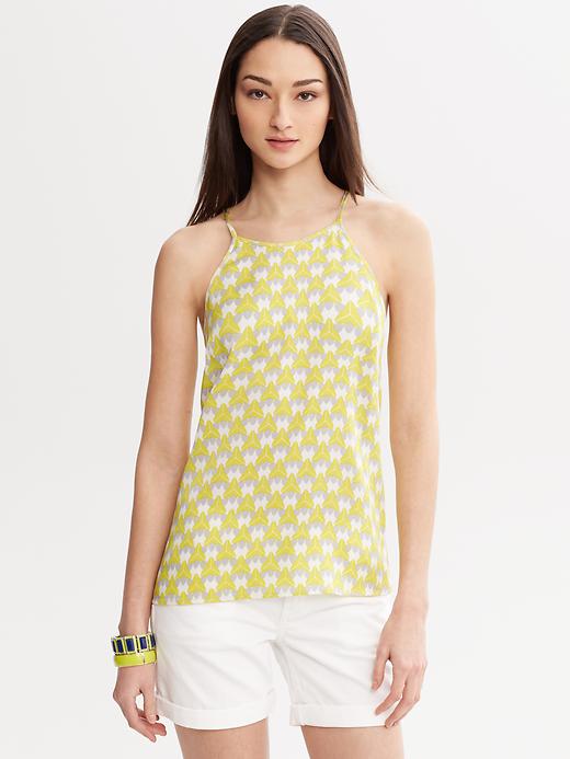 Banana Republic Milly Collection Printed Halter Top