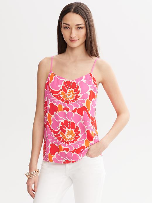 Banana Republic Floral Swirl Tank