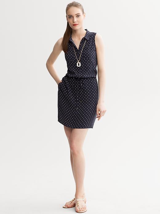 Banana Republic Dot Shirtdress