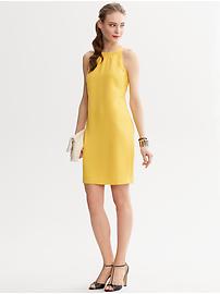 Yellow Halter Dress